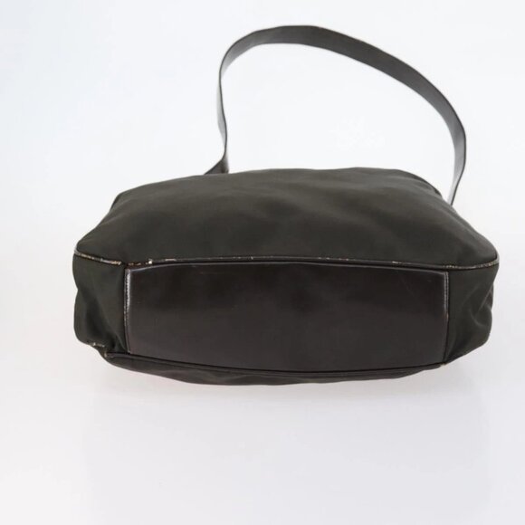 GUCCI GG Canvas Supreme Bamboo Bag Nylon PVC 3 Set Beige Black Auth - Picture 12 of 16